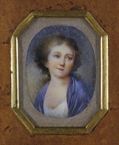 玛丽亚·亚历山大（Maria Alexeevna Lvova）的肖像，19世纪上半叶 作者 不明