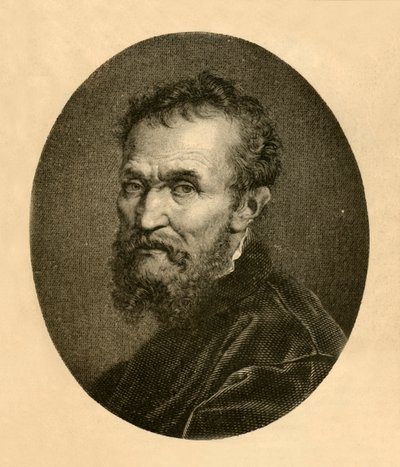 迈克尔·安吉洛·布纳罗蒂（Michael Angelo Buonarotti）的肖像，1881年。 作者 不明