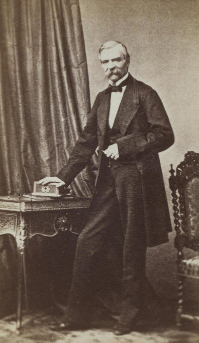 米哈伊尔·纳里什金（Mikhail Naryshkin）的肖像1798-1863，1860年代 作者 不明
