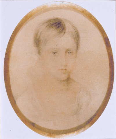 Natalia Goncharova的肖像，1820年代 作者 不明