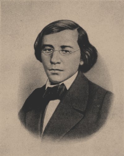 尼古拉·切尔尼雪夫斯基的肖像1828-1889 作者 不明