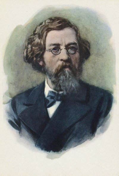 尼古拉·切尔尼雪夫斯基的肖像1828-1889 作者 不明