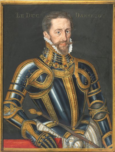 菲尔普·德·克罗伊（Philippe de Croy）的肖像，阿尔斯霍特公爵，1800年代。 作者 不明