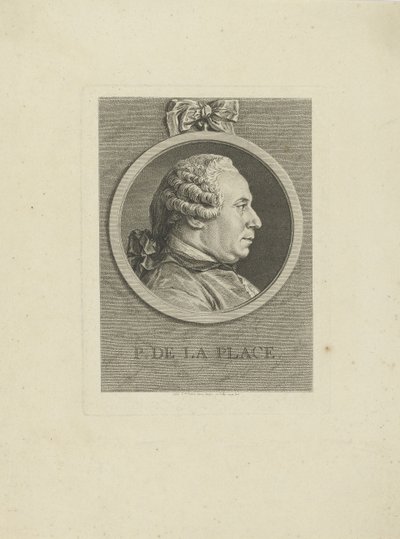 Pierre-Antoine de La Place 1707-1793的画像，1762年。 作者 不明