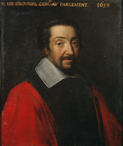 皮埃尔-布鲁塞尔1576-1654年的画像，1653年。 作者 不明