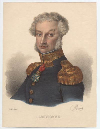 皮埃尔·康布隆（Pierre Cambronne）肖像1770-1842，1835年 作者 不明