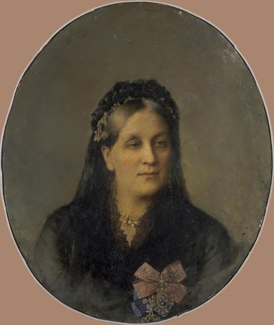 玛丽亚·亚历山德罗夫娜·多尔戈鲁卡亚（Maria Alexandrovna Dolgorukaya）公主肖像，内阿普瓦西纳（1816-1892），十九世纪下半叶 作者 不明