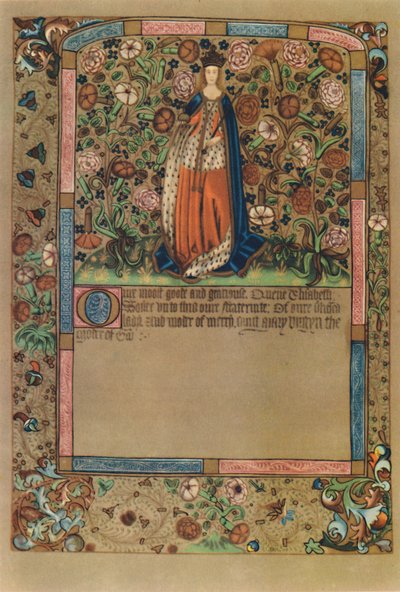 伊丽莎白女王肖像...，c1441-1689，1948。 作者 不明