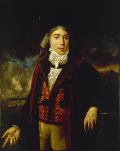 René Nicolas Dufriche的肖像，Desgenettes男爵1762-1837，1798年。 作者 不明