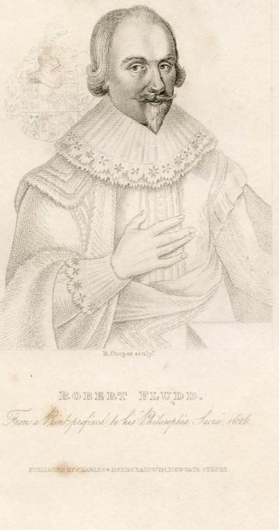 罗伯特·弗鲁德（Robert Fludd）肖像1574-1637，1626年 作者 不明