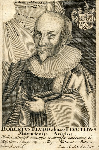 罗伯特·弗洛德（Robert Fludd）肖像1574-1637，十七世纪 作者 不明