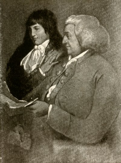 鲍勃·沃格（Samuel Shoemaker）和他的儿子（1789年，1937年）的肖像。 作者 不明