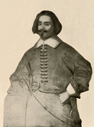 约翰·勒弗雷特爵士的肖像，穿着便服和便装军乐队，1640-1660年，1937年。 作者 不明