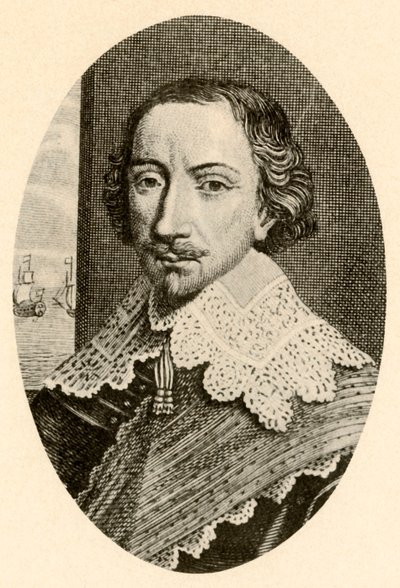 约翰·彭宁顿爵士（Sir John Pennington）的肖像，身穿带有Vandyke领子的英国装甲，c1610-1630，1937年。 作者 不明