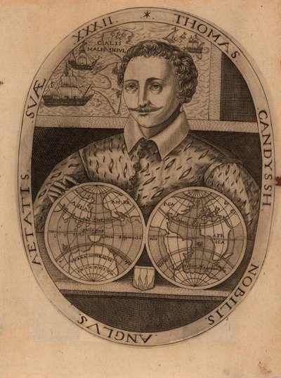 托马斯·卡文迪许爵士肖像1560-1592，1596年。 作者 不明