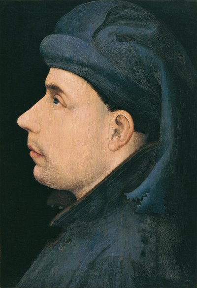 卢森堡公爵，瓦茨劳斯一世的画像，约。 1400-1415 作者 不明