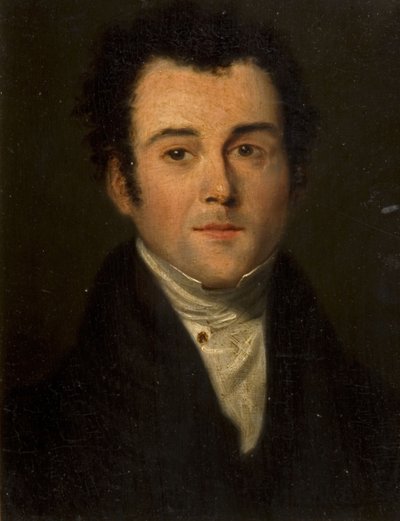 威廉-哈顿1723-1816的肖像，1750-1800。   作者 不明