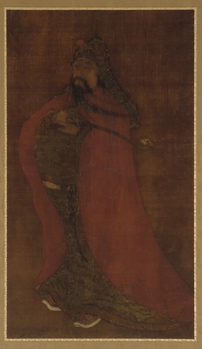 汉朝皇帝的肖像，1279-1368年。 作者 不明