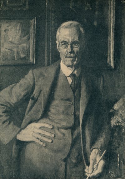艺术家肖像，1932年，1935年。 作者 不明