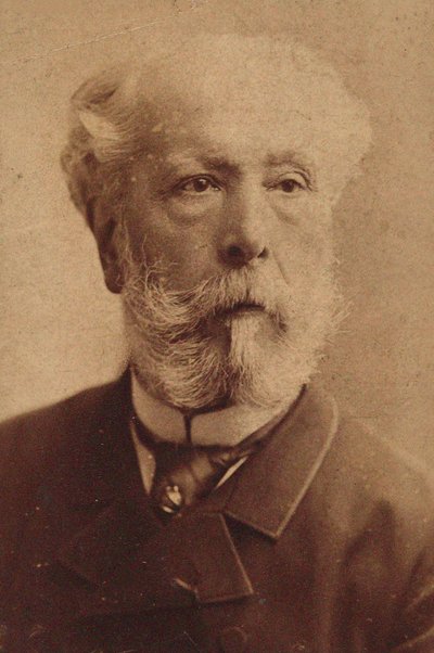 作曲家爱德华-拉罗的肖像 1823-1892年，约1885年。 作者 不明