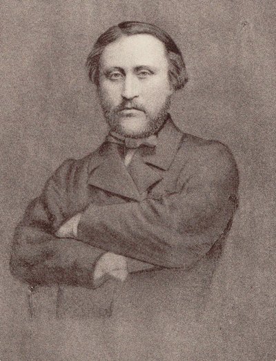 作曲家LéonKreutzer的肖像1817-1868。 作者 不明