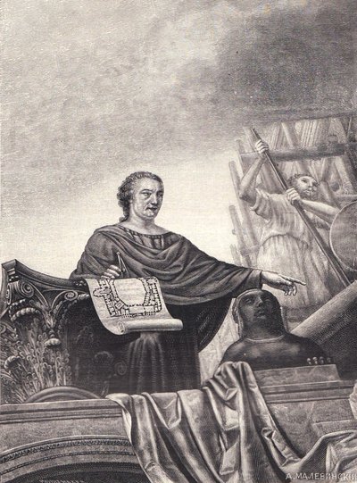 建筑师肖像Vincenzo Brenna 1747-1820，1897年 作者 不明