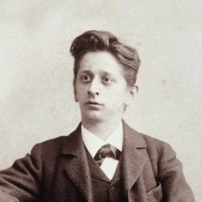 作曲家亚历山大·冯·泽姆林斯基的肖像1871-1942，c。 1900年。 作者 不明