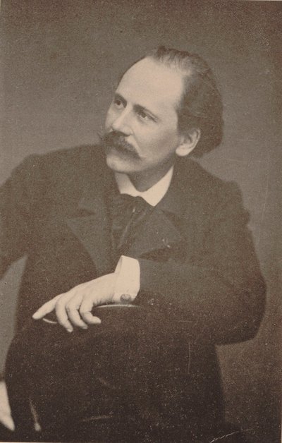 作曲家儒勒-马塞内的肖像，1842-1912。 作者 不明