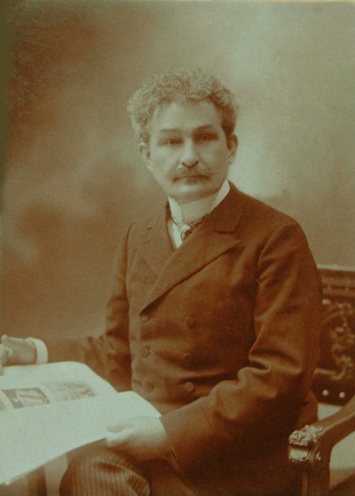 作曲家Leos Janacek 1854-1928年的画像，1904年。 作者 不明