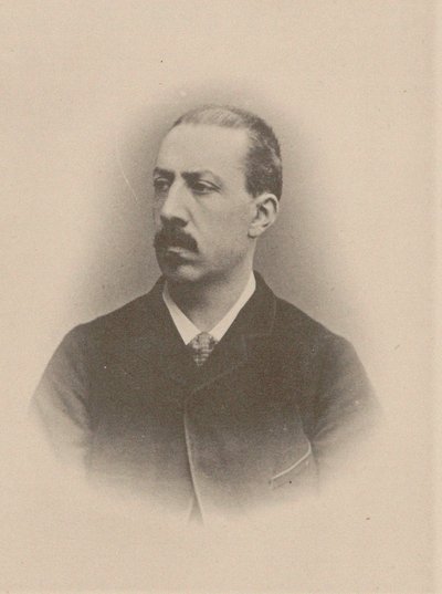 风琴家和作曲家查尔斯-马里-维多尔的肖像 1844-1937 , 1870-1875。 作者 不明