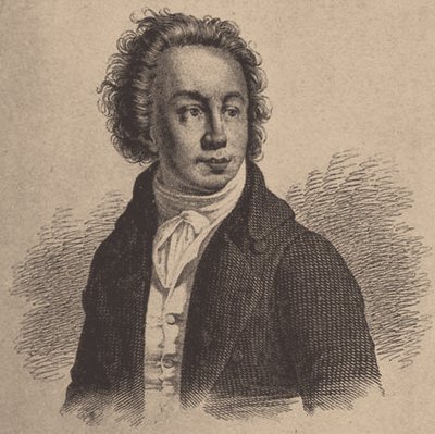 诗人伊万·S·巴科夫（Ivan S.Barkov）的肖像1732-1768，十九世纪 作者 不明