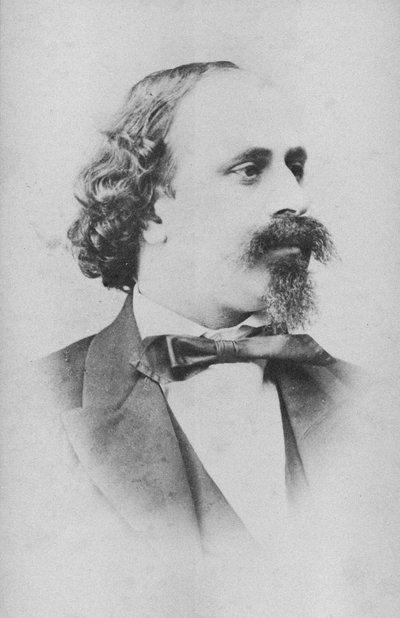 小提琴家和作曲家莫里茨·卡斯迈耶的肖像1831-1884。 作者 不明