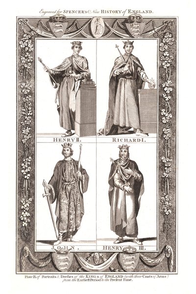 1784年英格兰国王的肖像和礼服与徽章 作者 不明