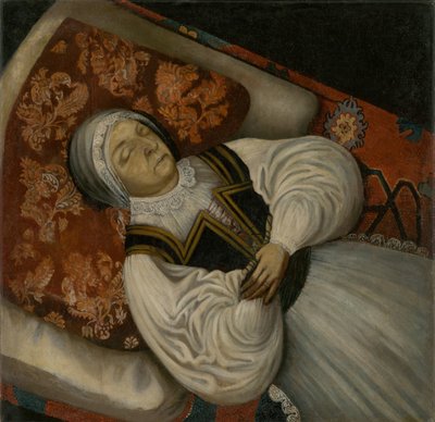 K. Horvath-Stansith属的死者画像。 KISSOVÁ 作者 不明