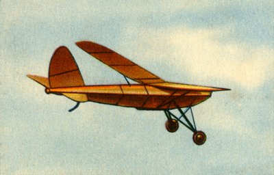 动力模型飞机，1932年。 作者 不明