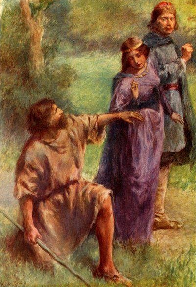 求你了，把你的手给我，让我看看你的戒指！，1917年。 作者 不明