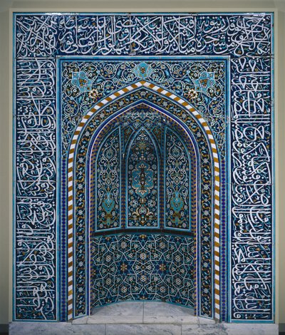 尼基·米哈拉布（Niche Mihrab）祷告，1600年代初期。 作者 不明