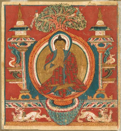 传教释迦牟尼，1000年代。 作者 不明