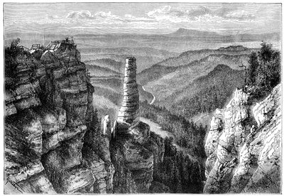 Prebischer Kogel，瑞士撒克逊人，1879年 作者 不明