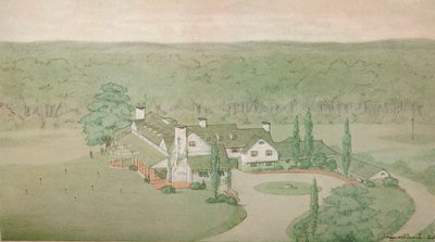 奥克兰高尔夫俱乐部的初步研究，纽约贝赛德，1925年 作者 不明