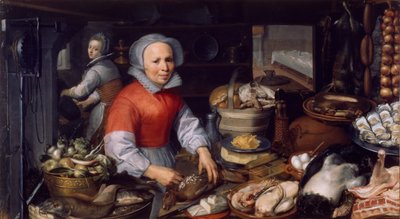 宴会的准备工作，1575-1625。 作者 不明