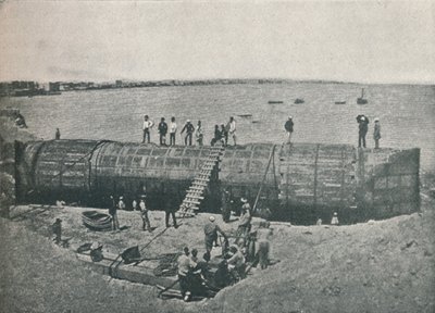 准备发射，1877年，1910年 作者 不明