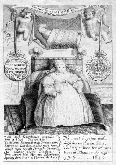 查尔斯一世国王的儿子查尔斯王子和亨利王子，十七世纪，1802年 作者 不明