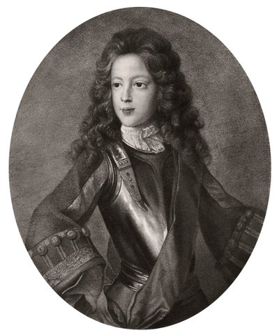 詹姆斯·弗朗西斯亲王爱德华·斯图尔特（Prince James Francis），老伪装者，约1700年1906年 作者 不明