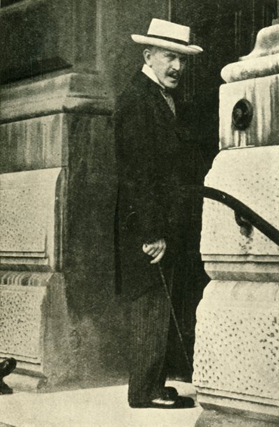 利奇诺夫斯基王子在外交部，伦敦，1914年，建于1920年。 作者 不明