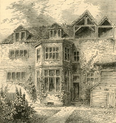 巴比肯（Barbican）的鲁珀兹王子府（Ruperts House），约建于1872年。 作者 不明