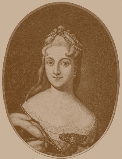 叶卡捷琳娜公主Alekseyevna Dolgorukova 1712-1747 作者 不明
