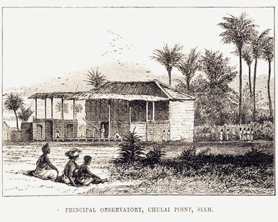 暹罗首席天文台，1875年 作者 不明