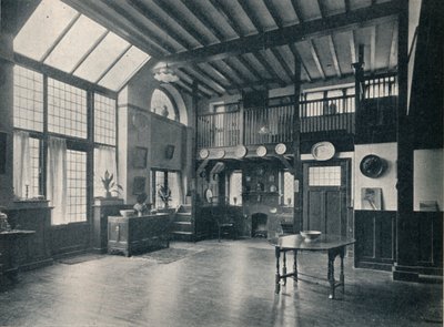 肯辛顿，伦诺克斯花园的一室公寓新房，1911年 作者 不明