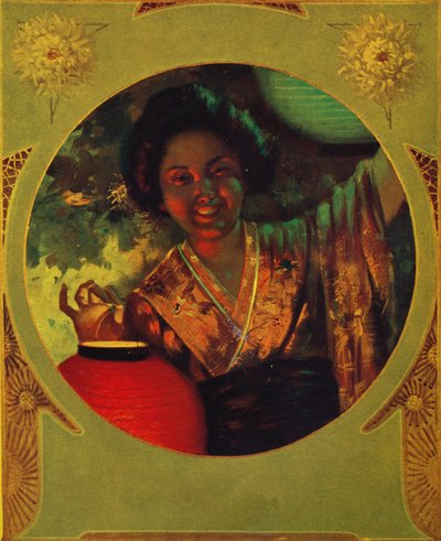与Shackells Bi-Color Lake＆Blue一起印刷，1907年 作者 不明